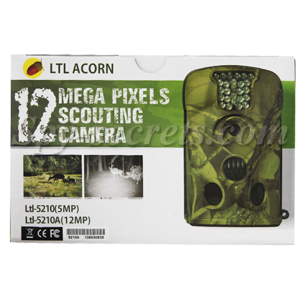 Ловна камера ltl acorn 5210mg 12 mp с mms /940nm невидима за човешките очи//lk008/