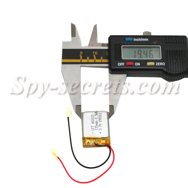 135 mah 3.7v тънка полимерна батерия / b402025/