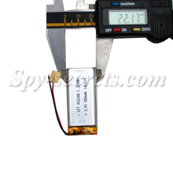 350 mah 3.7v тънка полимерна батерия / b402248 /