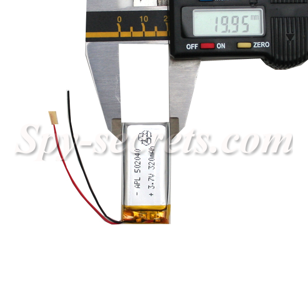 320 mah 3.7v тънка полимерна батерия / b502040a /