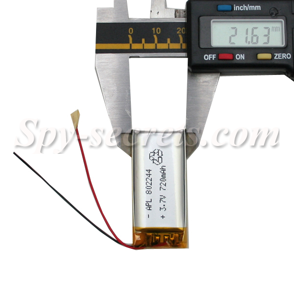 720 mah 3.7v малка полимерна батерия / b802244 /