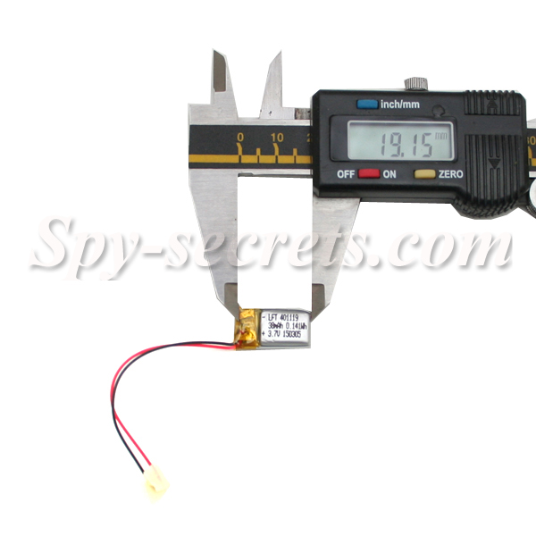 38 mah 3.7v тънка и малка полимерна батерия / b041119 /